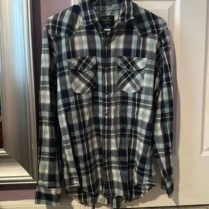 American Eagle Men’s Medium Snap Button Shirt